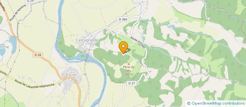 localisation de l'entreprise TRADWIZ  CASTAGNEDE