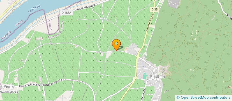 localisation de l'entreprise TRAFIC D'AFFLUENCE  BOULBON