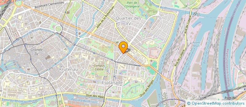 localisation de l'entreprise TRAFIC D'ART à STRASBOURG