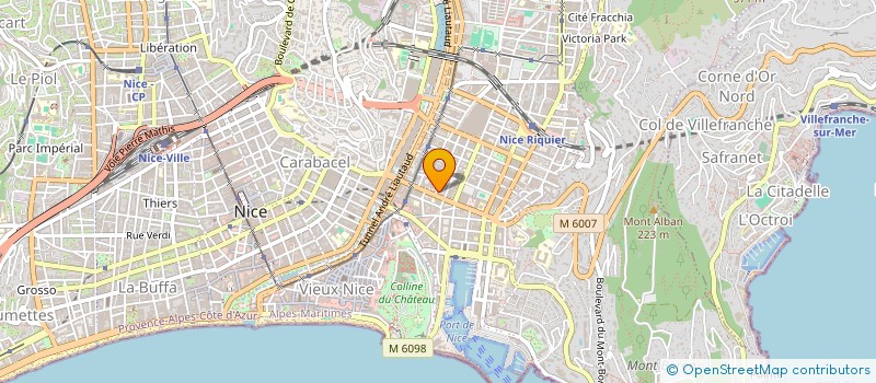 localisation de l'entreprise TRAFIC ROCK à NICE