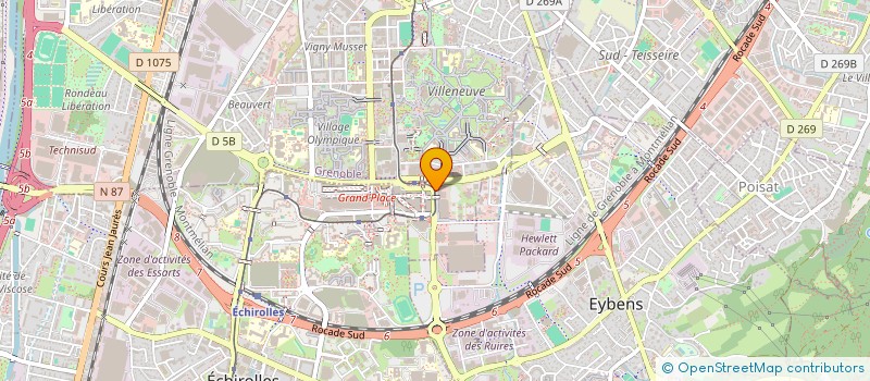 localisation de l'entreprise TRAFICCONTROL  GRENOBLE