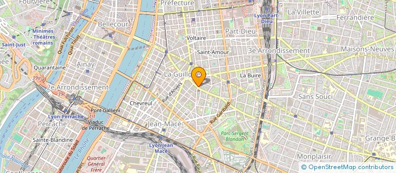 localisation de l'entreprise TRAFIK à LYON