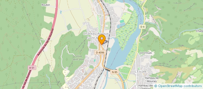 localisation de l'entreprise TRAFIKSOUND  CHATEAU-ARNOUX-SAINT-AUBAN