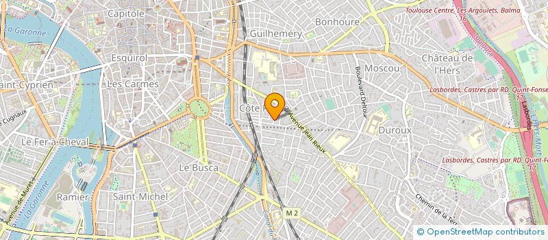 localisation de l'entreprise TRAFIMEDIA à TOULOUSE