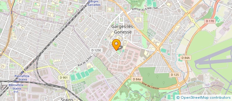 localisation de l'entreprise TRAFLUX EXPRESS à GARGES-LES-GONESSE