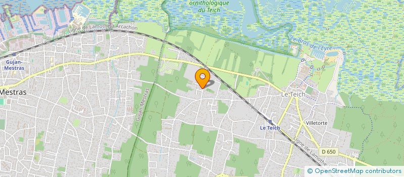 localisation de l'entreprise TRAFOT  LE TEICH