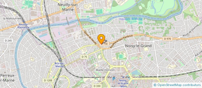 localisation de l'entreprise TRAGEX à NOISY-LE-GRAND