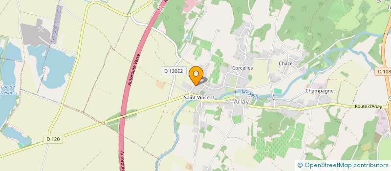 localisation de l'entreprise TRAIL DES RUINES  ARLAY