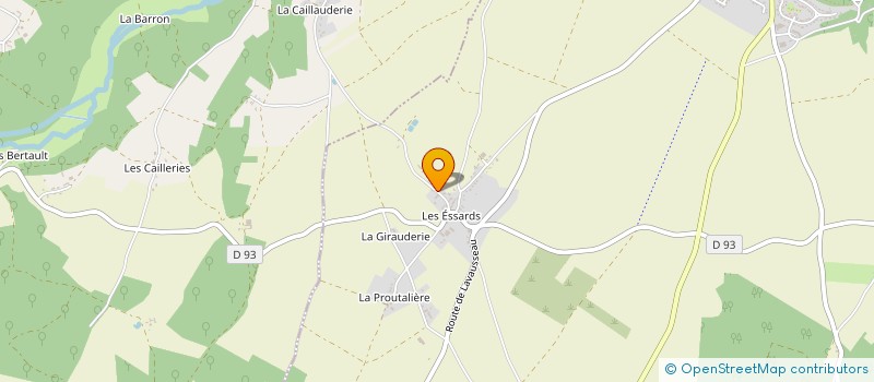 localisation de l'entreprise TRAIL DES SOURDS DE FRANCE  VOUILLE