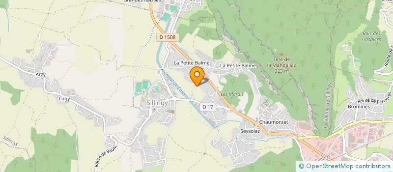 localisation de l'entreprise TRAIL IMMO ALPES  SILLINGY