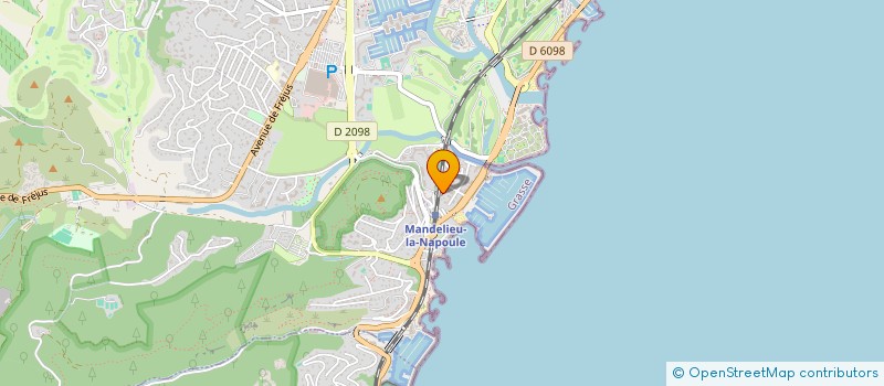 localisation de l'entreprise TRAIL LONGE COTE NAPOULE  MANDELIEU-LA-NAPOULE