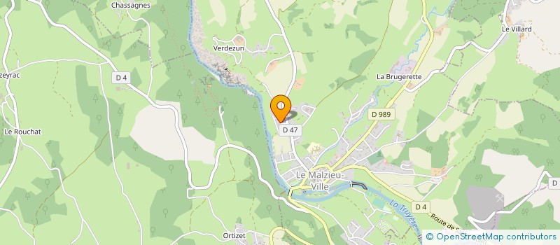 localisation de l'entreprise TRAIL MARGERIDE  LE MALZIEU-VILLE