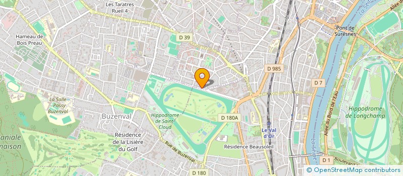 localisation de l'entreprise TRAIL OBSTACLE COURSE RACING NUTRITION à SURESNES