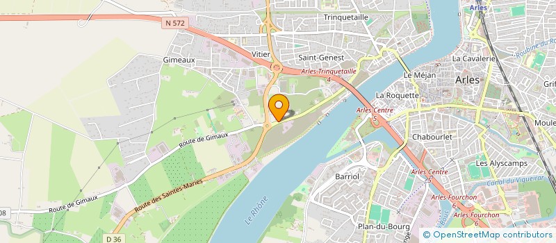 localisation de l'entreprise TRAIL PASSION FRANCE GARAGE à ARLES