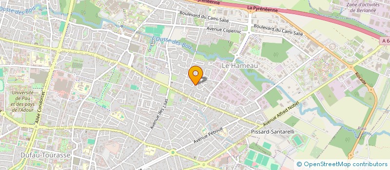 localisation de l'entreprise TRAIL RUNNER FOUNDATION à PAU