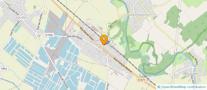 localisation de l'entreprise TRAIL TEAM INTERMARCHE TROYES-SAINT JULIEN  SAINT-PARRES-LES-VAUDES