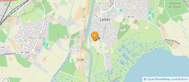 localisation de l'entreprise TRAILAC à LATTES