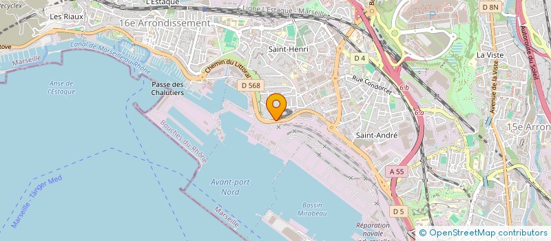 localisation de l'entreprise TRAILER CONTAINER SERVICES INDUSTRY à MARSEILLE