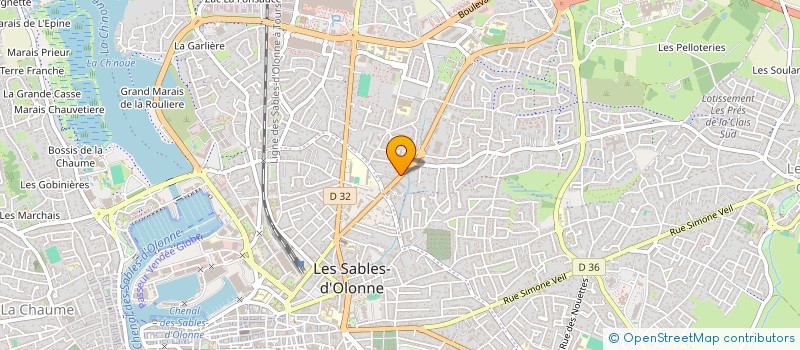 localisation de l'entreprise TRAILEURS SOLIDAIRES à LES SABLES-D'OLONNE