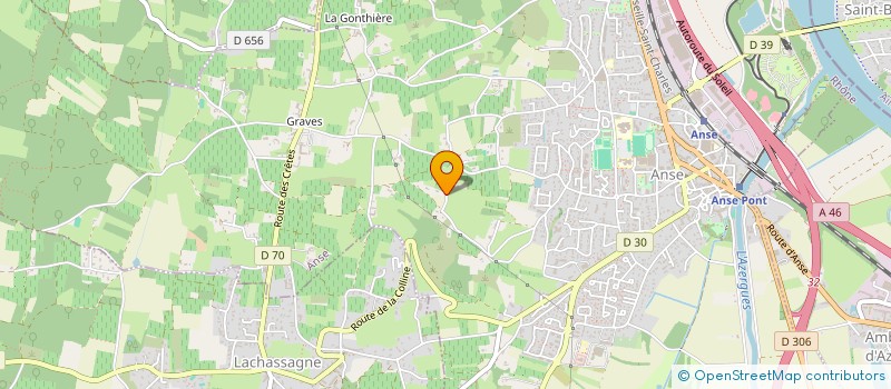 localisation de l'entreprise TRAILLANCE  ANSE