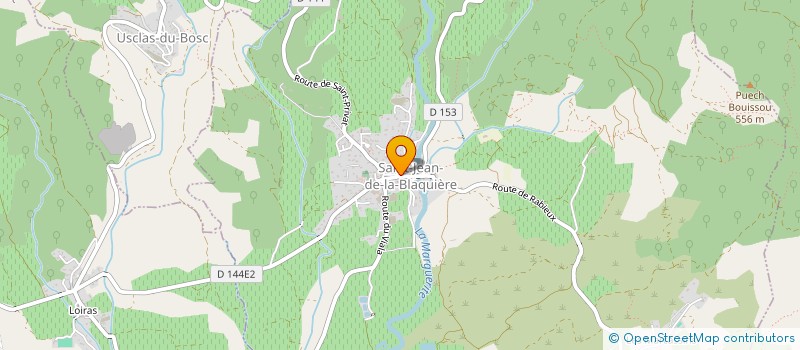 localisation de l'entreprise TRAIN DE L'AMITIE à LODEVE