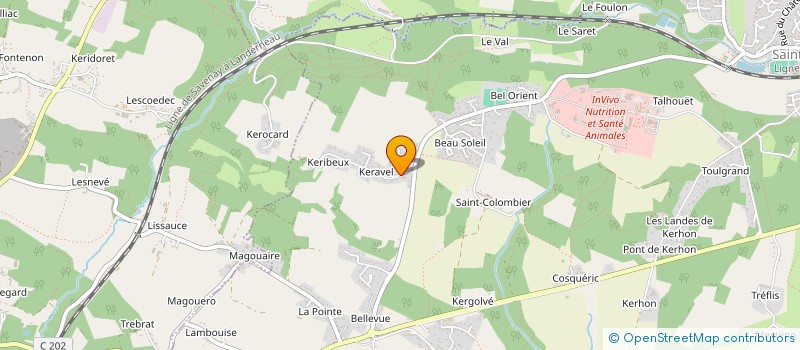 localisation de l'entreprise TRAIN DE NUIT à SAINT-NOLFF