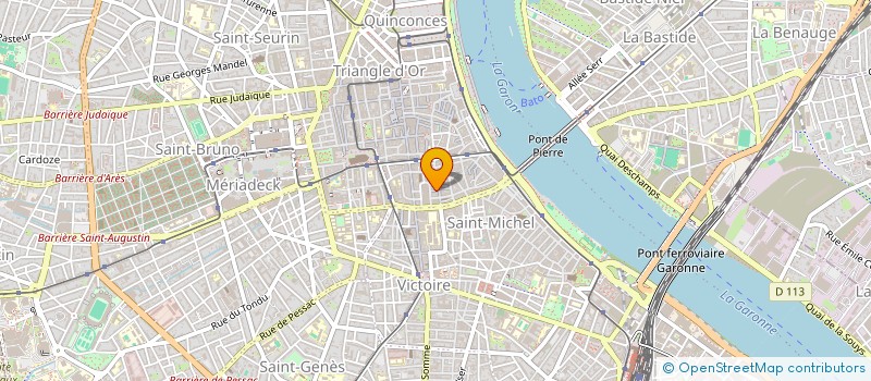 localisation de l'entreprise TRAIN FANTOME à BORDEAUX