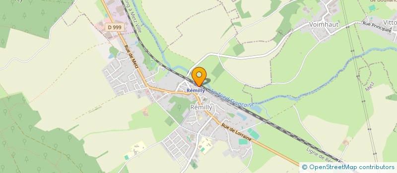 localisation de l'entreprise TRAIN'FORM à REMILLY