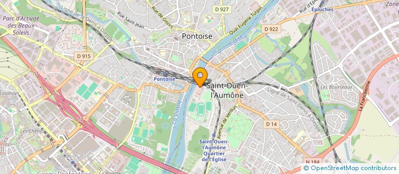 localisation de l'entreprise TRAIN'IN à SAINT-OUEN-L'AUMONE