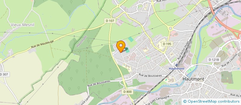 localisation de l'entreprise TRAIN MALIN NOUS SORTONS  HAUTMONT