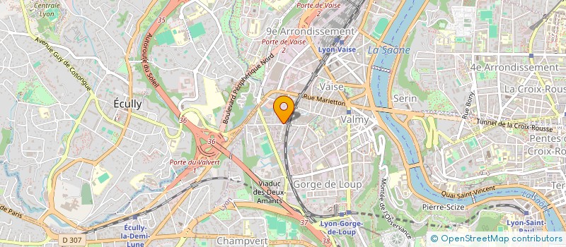 localisation de l'entreprise TRAIN MIRIBEL  LYON