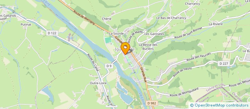 localisation de l'entreprise TRAIN QUONS  IGUERANDE