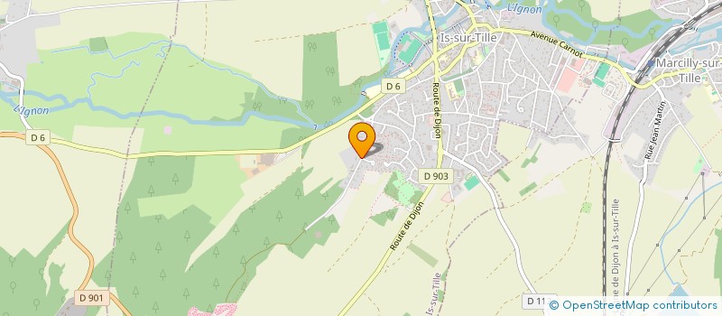 localisation de l'entreprise TRAIN TOURISTIQUE DES LAVIERES  IS-SUR-TILLE