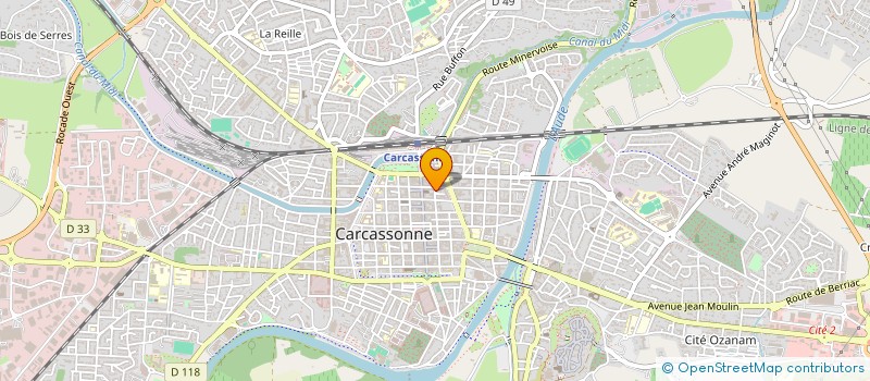 localisation de l'entreprise TRAINA à CARCASSONNE