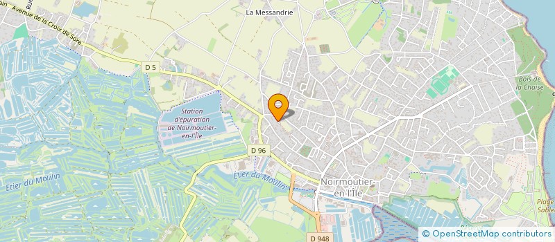 localisation de l'entreprise TRAINDIL à NOIRMOUTIER-EN-L'ILE