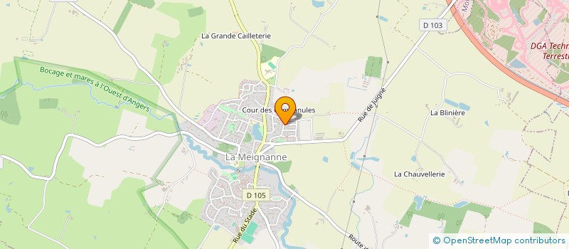 localisation de l'entreprise TRAINE UP FORMATION  LONGUENEE-EN-ANJOU