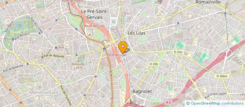 localisation de l'entreprise TRAINGLE D'OR  PARIS