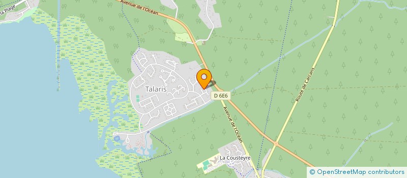 localisation de l'entreprise TRAINING ACADEMY  LACANAU