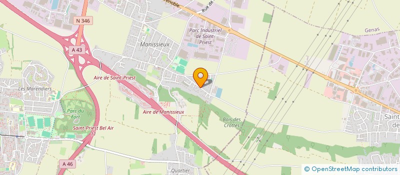 localisation de l'entreprise TRAINING DANCE ACADEMY  SAINT-PRIEST