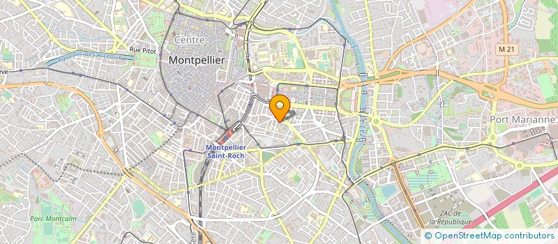 localisation de l'entreprise TRAINING GO à MONTPELLIER