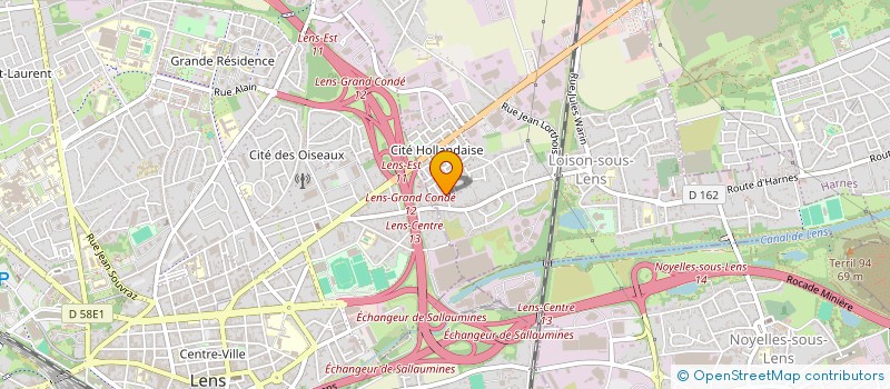 localisation de l'entreprise TRAINING MANAGEMENT  LOISON-SOUS-LENS