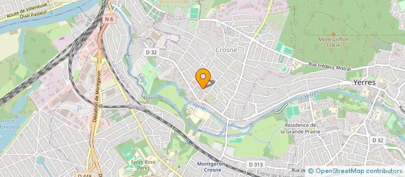 localisation de l'entreprise TRAINING QCM  CROSNE