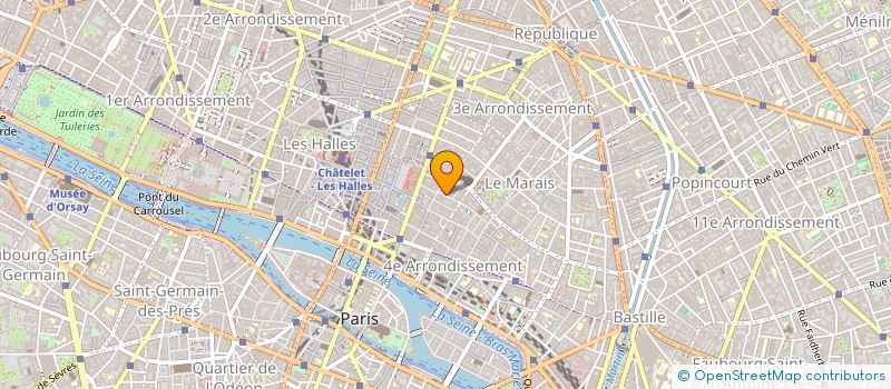 localisation de l'entreprise TRAININGCOM à PARIS