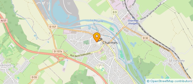 localisation de l'entreprise TRAINKOTIDIEN  CHARMES