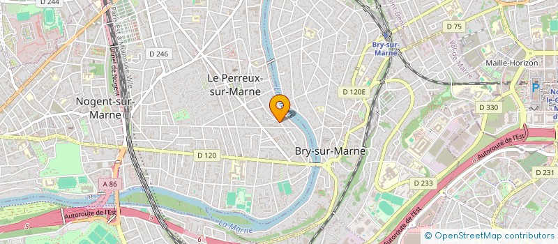 localisation de l'entreprise TRAINOLOGY  LE PERREUX-SUR-MARNE