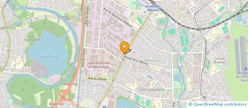 localisation de l'entreprise TRAINTOEVOLVE à STRASBOURG