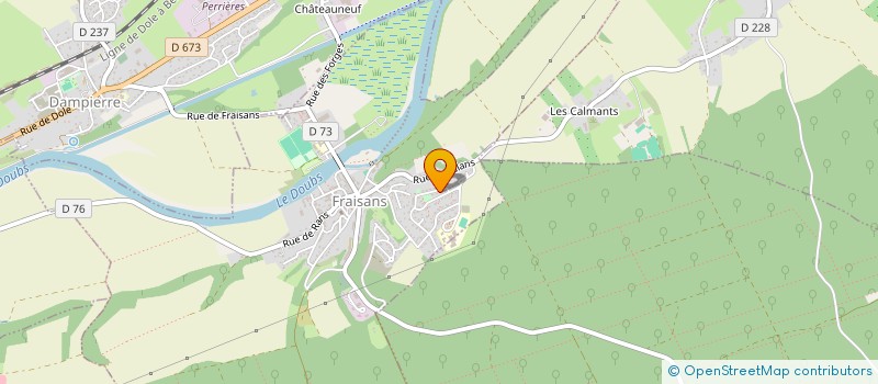 localisation de l'entreprise TRAIT'BELGE  FRAISANS