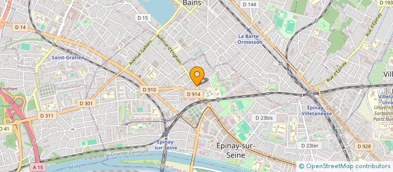 localisation de l'entreprise TRAIT BLEU à EPINAY-SUR-SEINE