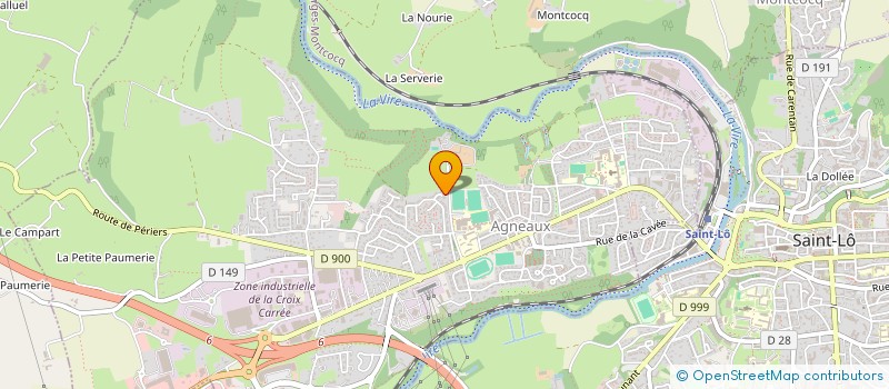 localisation de l'entreprise TRAIT CHIC ET COMMUNICATION  AGNEAUX