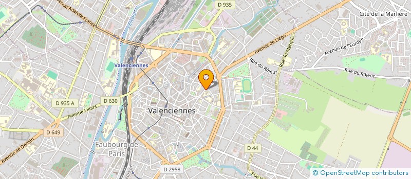 localisation de l'entreprise TRAIT D'IMMO à VALENCIENNES